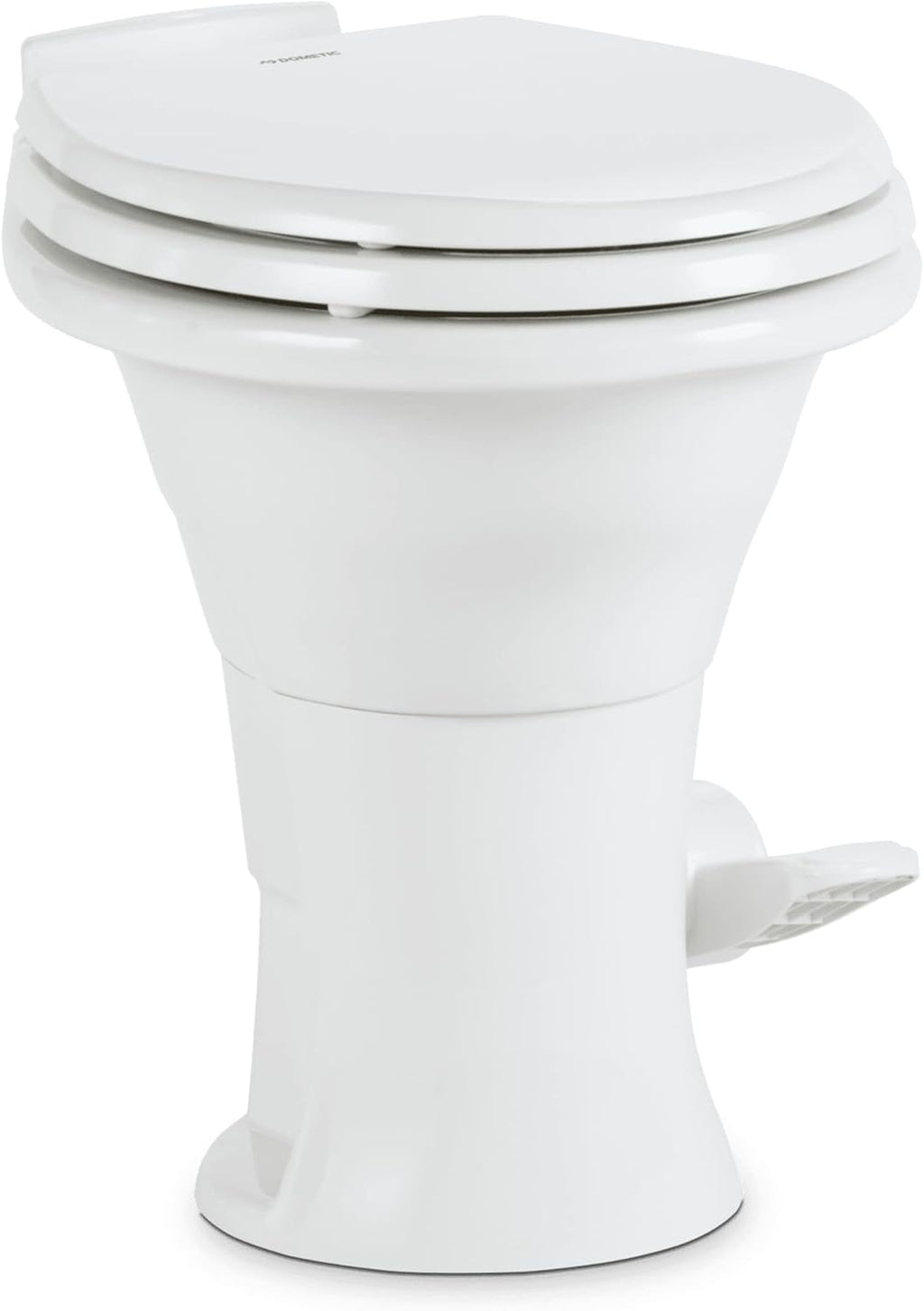 Dometic 310 RV Toilet, Oblong, PowerFlush, White