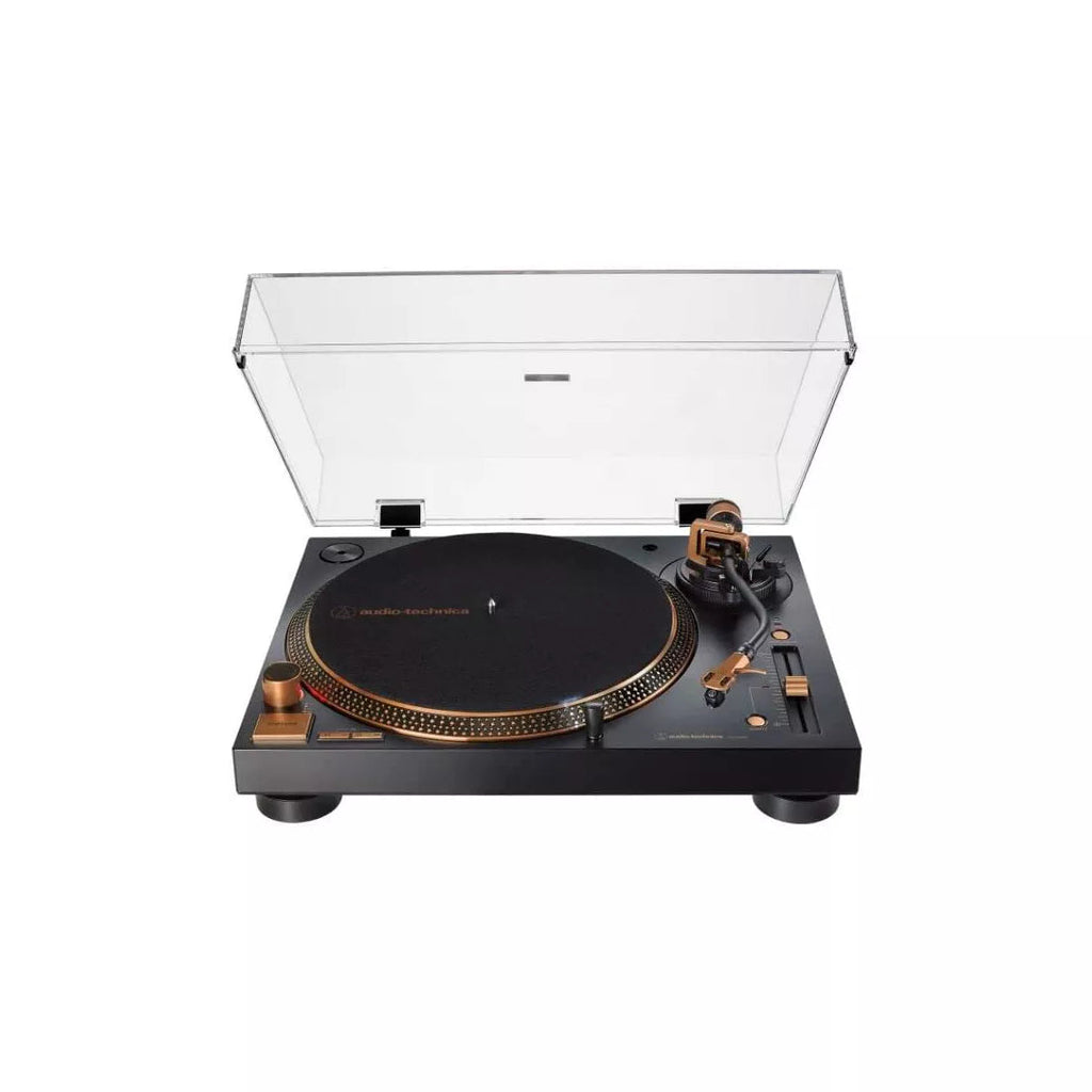 Audio Technica AT-LP120XUSB-BZ Bronze Direct Drive USB Turntable with Built-in Preamp & Digital Conversion