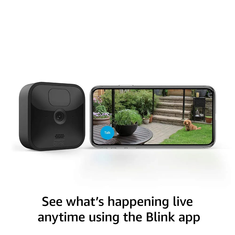Blink Outdoor 5 Camera Kit - Wireless Weather-Resistant 1080p HD Security System with Night Vision & Local Storage