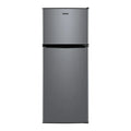 4.6. Cu ft Two Door Mini Refrigerator with Freezer, Stainless Steel