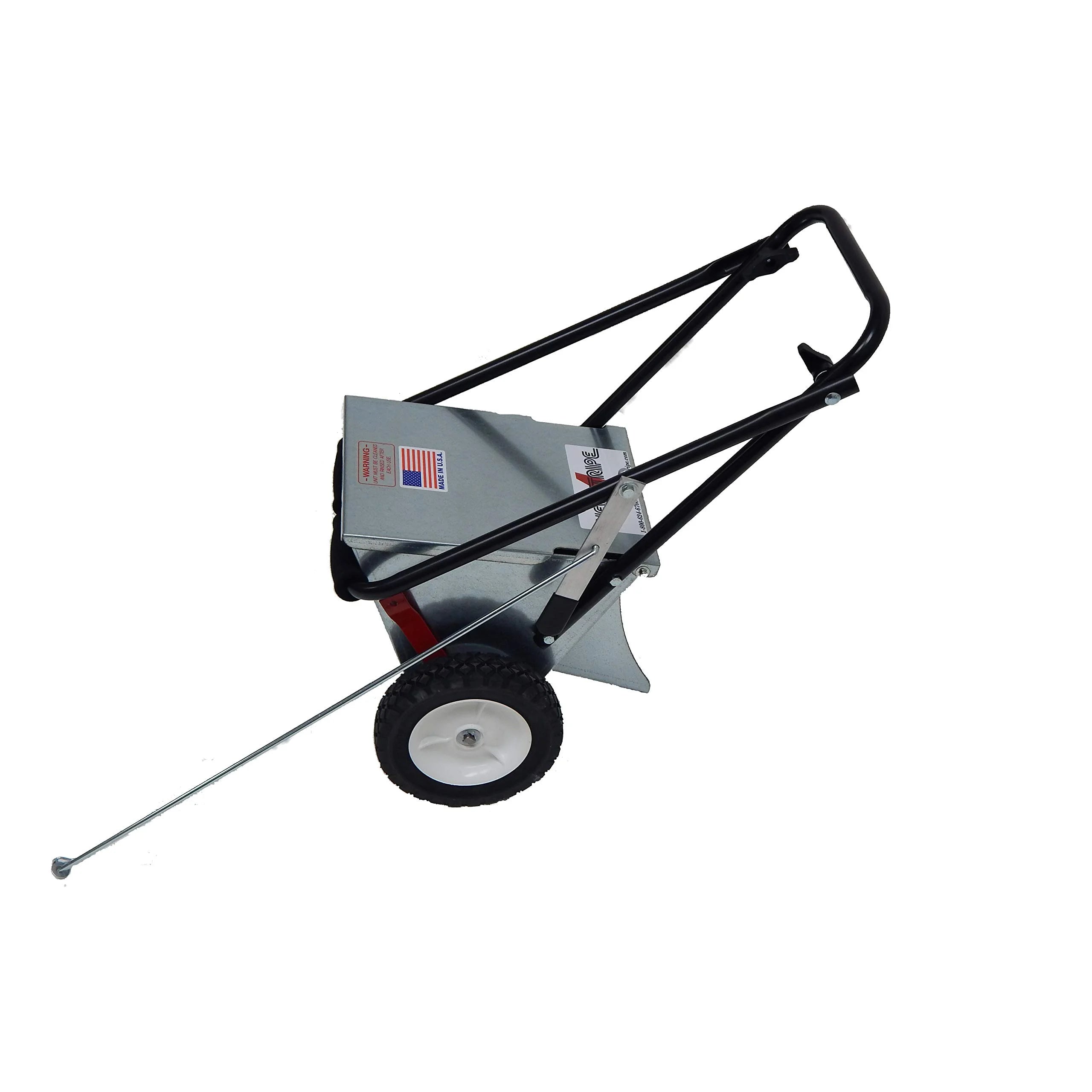 Newstripe NewLiner HD 50 lb Heavy Duty Dry Line Marker (Part #10001744) | Precision 2" or 4" Lines | Galvanized Steel | 10" Pneumatic Tires | For Baseball, Tracks & Events | Made in USA