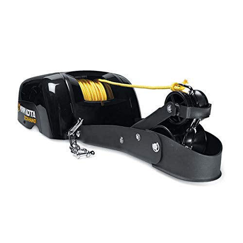 Minn Kota Deckhand 40 Electric Anchor Winch - 40 lb Capacity, Includes 100 ft Nylon Rope, Horizontal Davit