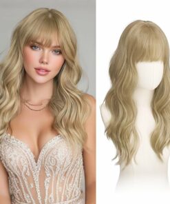 Dirty Blonde Long Soft Wavy Wigs BE19