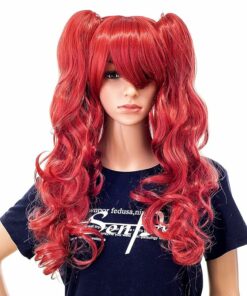 Red Ponytail Wig Cosplay BE27