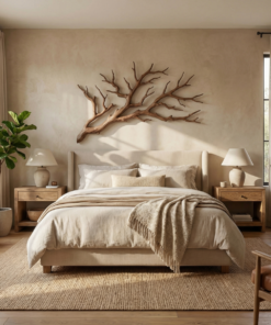 Alternative view of Rustic Natural Tree Root Wall Art for Bedroom Headboard Wall