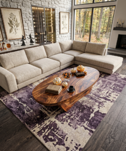 Alternative view of Handcrafted Live Edge Wood Coffee Table for Living Room