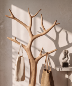Alternative view of Driftwood Branch Wall Coat Rack for Entryway and Bedroom