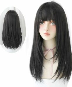 Synthetic High Density Straight Wig BE40