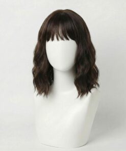 Dark Chocolate Wavy Bob Wig BE110