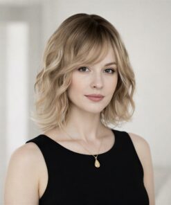Blonde Balayage Wavy Bob Wig BE108