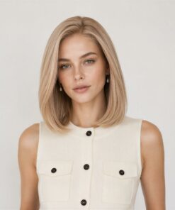 Beige Blonde 13x6 Lace Front Bob Wig BE107